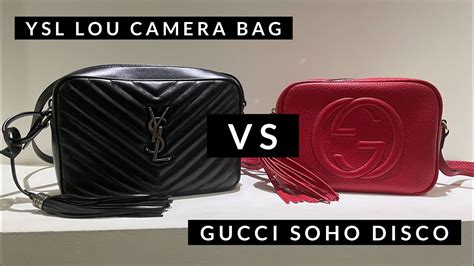 gucci soho or ysl lou camera|YSL Lou Camera Bag VS. Gucci Soho Disco .